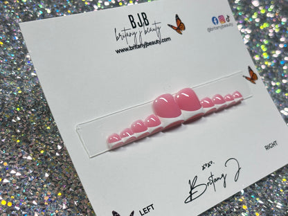 Classic French Tip Toes